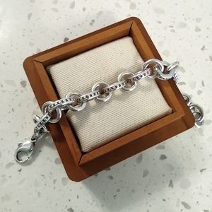 Beaded cable bracelet